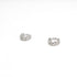 Deformed chain pierce earrings